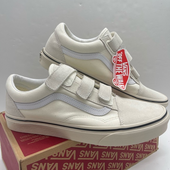 Vans Mn Cream Vans Old Skool Velcro 
Marshmallow/Turtledove
VN0A3D29R2S Sneakers - Picture 7 of 16